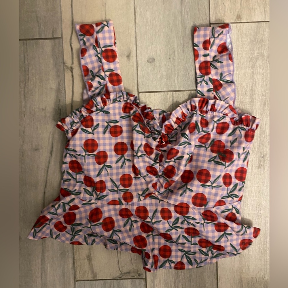 Cherry tank top